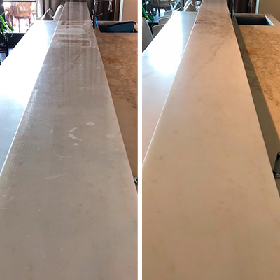 Marble Counter Honing