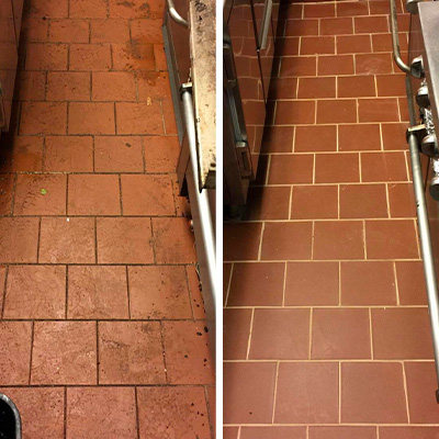 Restaurant Kitchen Floor Restoration