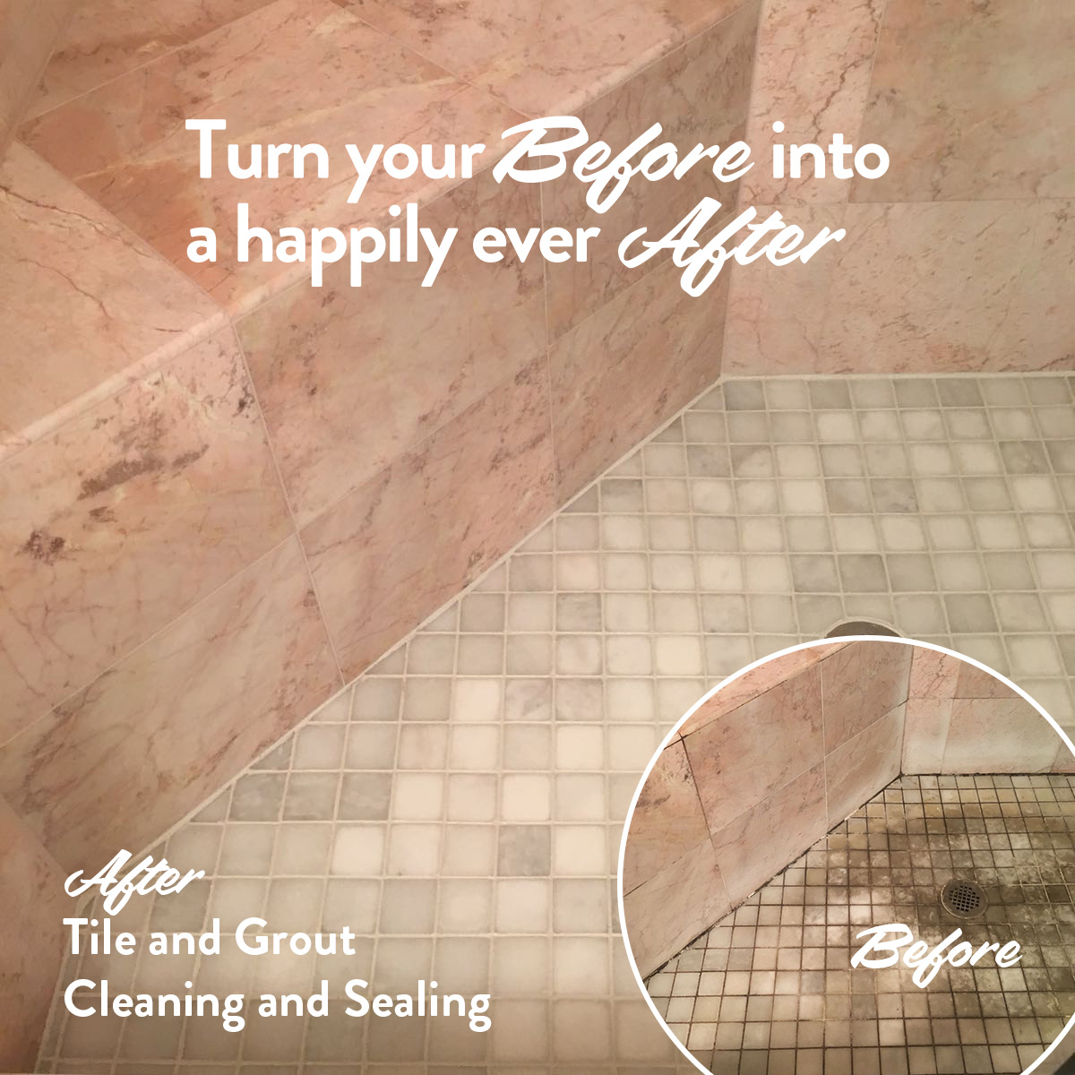 Tile and grout Cleaning and Sealing
